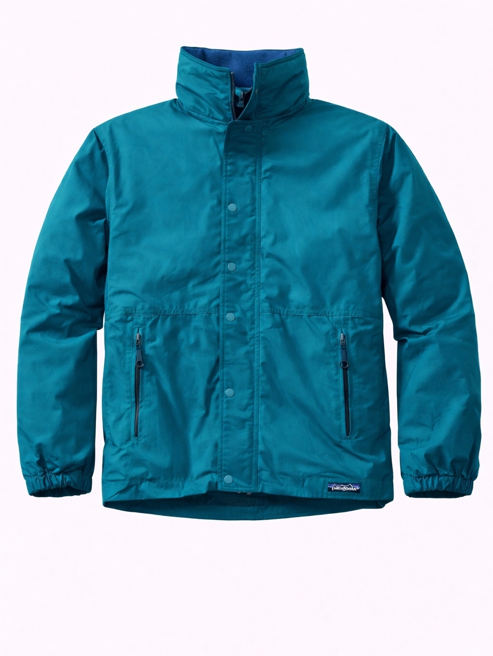 Vintage 90s Patagonia Made in USA Women's Teal Blue Ski Jacket Size‎ 10